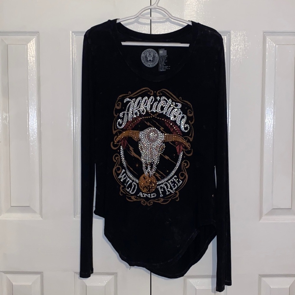 Affliction Wild and Free Long Sleeve Top
